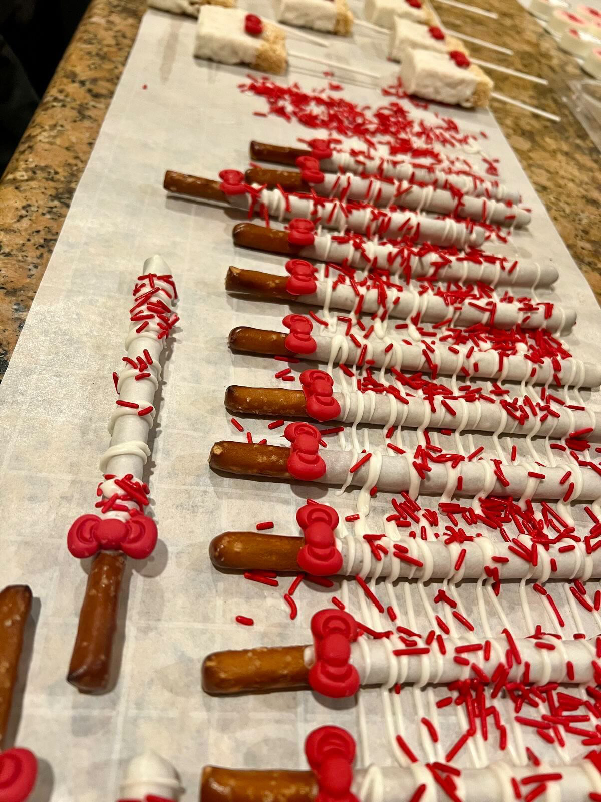 Hello Kitty pretzels